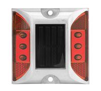 Joyzan Réflecteur de Route à LED, Feux de Position au Sol à énergie Solaire, Lumière étanche, Lampe à Pointe Extérieure, Alimentée pour Marche, Escalier, Allée, Allée, Jardin,