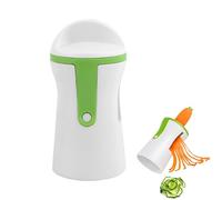 Joyzan Spiraliseur de Légumes, Trancheuse Légume Spirale, Découpe-Légume Spiralizer Mandoline Cuisine En Acier Inoxydable 304 Spaghettis Coupetrancheuse Râpe Pour Courgettes Tagliatelles Concombres