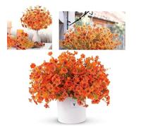 JOZMMZEOOA Eucalyptus Artificiel Eucalyptus Fleurs Séchées Feuillage Artificiel D'Eucalyptus Artificielles Branche Decorative Bois,pour Maison et Table Noël Décoration(B) (10 Pièces)