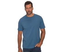 JP 1880 702558 T-Shirt Basique à col Rond en Coton peigné pour Homme Grandes Tailles Tailles L à 8XL, Bleu océan, XXL