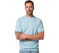 JP 1880 712616 T-Shirt Basique pour Homme, Grandes Tailles, Grandes Tailles, Tailles L-8XL à 8XL, imprimé JP1880, col Rond, Bleu Jeans, 4XL