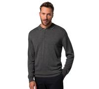 JP 1880 Flexnamic® 829307 Polo en Tricot à Manches Longues pour Homme Grandes Tailles Tailles L-8XL Jusqu'à 7 XL, Ardoise, 4XL