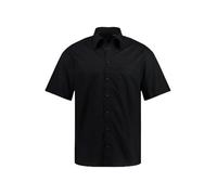 JP 1880 Halbarm-Hemd, Variokragen, Chemise 1/1 Homme, Schwarz,