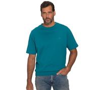 JP 1880 Homme Bauchfit T-Shirts, Bleu Océan, 4XL EU