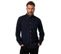 JP 1880, Homme, Grandes Tailles, Chemise BD, MF, Two-Tone, Flanelle, 1/1, Bleu, XXXXXXL