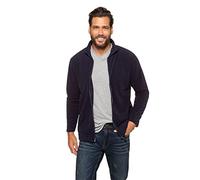 JP 1880 Homme Grandes tailles Polaire douce et chaude avec fermeture zippée bleu marine foncé XL 705552 70-XL