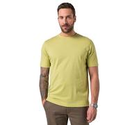JP 1880 Homme T-Shirt, Basic, Rundhals, Gekämmte Baumwolle, BIS 10 XL Chemise, Hellolive., L EU