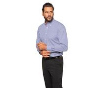 JP 1880 Hommes Grandes Tailles L-8XL Chemise, Carreaux Vichy, Jusqu'au 8XL, Comfort Fit Bleu Clair L 722859 71-L
