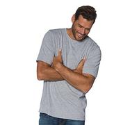 JP 1880 Hommes Grandes Tailles L-8XL Tee Shirt col Rond en Coton Gris chiné 6XL 702558 12-6XL