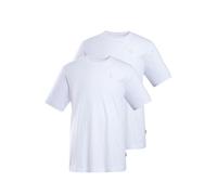JP 1880 Hommes Grandes Tailles L-8XL Tee Shirt col Rond en Coton, Lot de 2 Blanc 6XL 702637 20-6XL