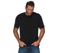 JP 1880 Hommes Grandes Tailles L-8XL Tee Shirt col Rond en Coton, Lot de 2 Noir 5XL 702637 10-5XL