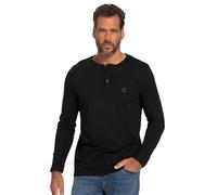 JP 1880 Hommes T-Shirt à Manches Courtes Noir 8XL