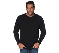 JP 1880 T-Shirt à Manches Longues pour Homme, Grandes Tailles, Tailles L-8XL, Basique, jusqu'à 8 XL, Noir, 8XL 702559130-8XL, Noir, 8XL