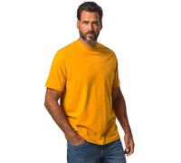 JP 1880 T-Shirt Basique col Rond en Coton peigné pour Homme Grandes Tailles Tailles L-8XL 702558, Curry, 7XL