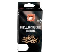 JPC - 1 Boîte de 100 grammes de BRACELETS CAOUTCHOUC - 60 x 1.8mm