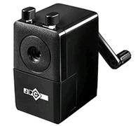 JPC 850011 Taille-crayon avec boîtier en plastique Noir