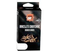 Jpc Bracelets Caoutchouc 180 X 1,8 Mm, Étui Carton De 100 G