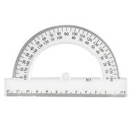 JPC Créations 957145 Rapporteur 180° 12 cm Transparent