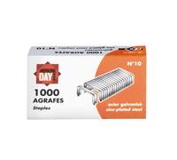 Jpc Creations Bte 5000 Agrafes N° 10 Galvanisees