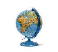 Jpc créations Globe terrestre 25 cm Bleu