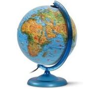 Jpc créations Globe terrestre 25 cm Bleu