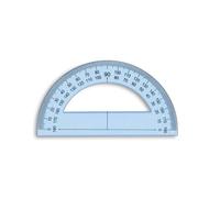 Rapporteur plastique incassable 180° 12 cm