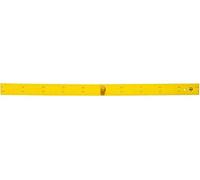JPC Créations Règle plate bois 1 m jaune