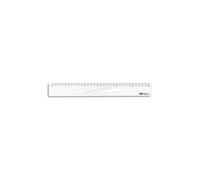 Jpc Règle Plate En Plastique Incassable 30cm