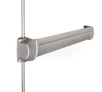 Serrure anti-panique coupe feu Fluid alu anodisé 2 points haut/bas JPM - 900 mm - FL2090-01-0A