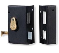 JPM Serrure en applique verticale 127000-01-1Y tirage cylindre 40 mm droite