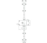 Jpm Serrure multipoints en applique Vega 3 points
