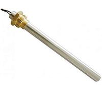 Jpshop - Résistance bougie d'allumage pour poêle à pellets, 250W, 153 mm/143 mm, diamètre 9,9 mm, filetage 3/8", pour Klover - MBZ - Laminox - Palazzetti