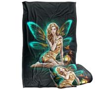 Jq Licensing - en Pixy Girl Fairy Plaid Ultra Doux au Toucher Soyeux - 91 x 147 cm
