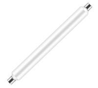 JQslight Tube LED S19 7W Blanc Nature 4000K, Équivalence 70W Incandescence, Neon 310mm Pour Miroirs et Lampes Peinte, 1 Pièce