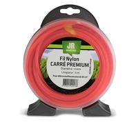 JR - FNY058 - Jardin - Fil nylon 4 mm - Carré - Premium