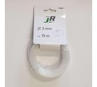 JR Motoculture Fil Nylon Premium 2mm 15m pour Débroussailleuses 20-30 cm³ - Débroussaillage Efficace sans Étincelle | FNY082, Inconnu