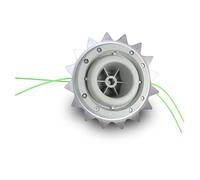 JR Motoculture TFN047 - Têtes Fil Nylon 3 mm pour Débroussailleuses et Coupe-Bordures Électriques - Pièces de Réchange pour Outils de Jardinage & Rotofils - Entretien de Bordures et Arbustes