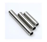 JRBJWYVV 1pc 1/8" 1/4" 3/8" 1/2" 3/4" 1" Male Thread Long Nipple 304 Stainless Steel Pipe Fitting Connector (80mm,1")