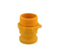 JRBJWYVV 1Pcs DN15 to DN50 Camlock Couplings 1/2" to 2" Quick Disconnect PP Pipe Fittings(F,1-1/2")
