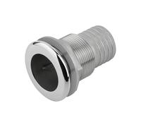 JRBJWYVV Ship Fittings 316 Stainless Steel Thru Hull Fitting Outlet Drain Hose Pipe Boat Accessories Drain Kit Marine Hardware(A)