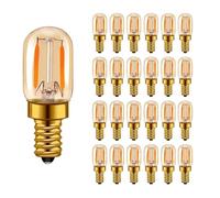JrEam Ampoule à Filament LED T22 12V 24V, Douille E14 E12 1W, éclairage de Camping-Car, Remplacement 10W, 25 pièces(12V,T22G LED Bulb_E14_NO_1W)