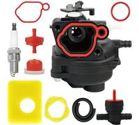 JRISBO Carburateur pour Briggs & Stratton 300E 450E 500E 550EX Tondeuse, Moteur 08P502 09P602 09P702 Carburateur Modèle 799583 591160 591979 595656 Carbu avec Joint Filtre a Air