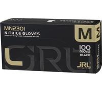JRL Gants en nitrile M Noir