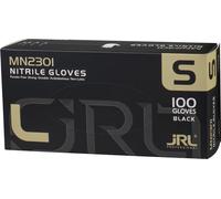 JRL Gants en nitrile S Noir