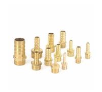 JRXFXEKW 2pc Fit Hose Barbed I/D 4mm 6mm 8mm 10mm 12mm 14mm 16mm 19mm x 1/8" 1/2" 3/8" 1/2" BSPP Male Brass Pipe Fittings 0.8 Mpa(6mm,1/2")
