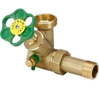 Js Abzweig-T-Valve, Freistrom N.st.sp.,Dn25,Eing.1",Ob.a.1 1/2"
