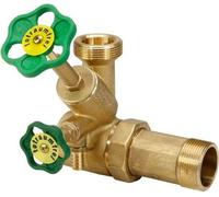 Js Abzweig-T-Valve, Freistrom St.sp.,Dn25,Eing.1 1/2,Ob.a.1 1/2