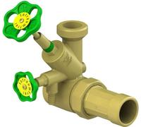Js Abzweig-T-Valve,Kfr,Rush.sp. Dn25,Eingang 1 1/2",Ob.a. 1 1/2"