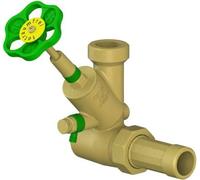 Js Abzweig-T-Valve,Kfr,Steig.sp. Dn20,Eingang 1",Ob.a.-Gew. 1 1/4"