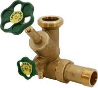 Js Abzweig-T-Ventil, Freistrom St.sp.,Dn32,Eing. 1 1/4",Ob.a. 2"